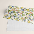 Cute Summer Floral Hand Painted Wrapping Paper Gallery Image 2