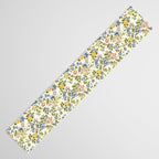 Cute Summer Floral Hand Painted Table Runner Gallery Image 3