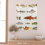 Fishing Line Wall Tapestry Gallery Image 2