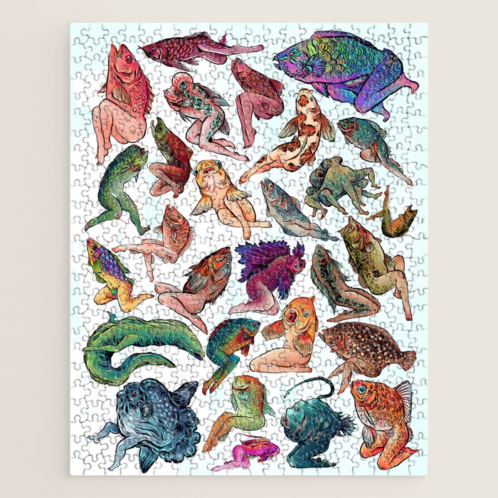 Reverse Mermaids Jigsaw Puzzle Gallery Image 1