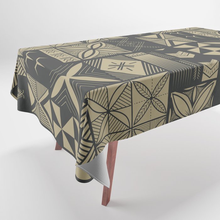 UrbanNesian Camo Siapo and Tatau Tablecloth Gallery Image 1