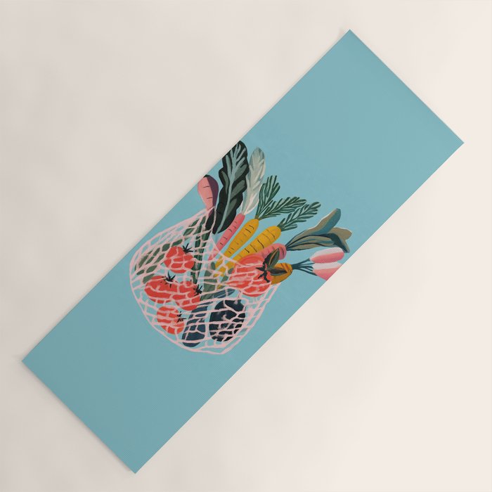 Market Morning Yoga Mat Gallery Image 1