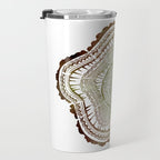 Tree Rings - Watercolor Ombre Travel Mug Gallery Image 3
