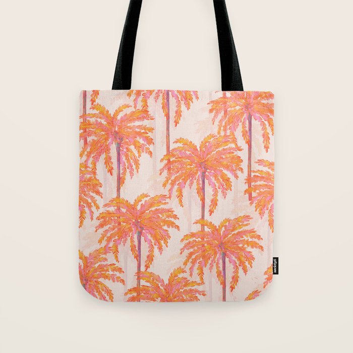 Sunset Palm Tote Bag Gallery Image 1