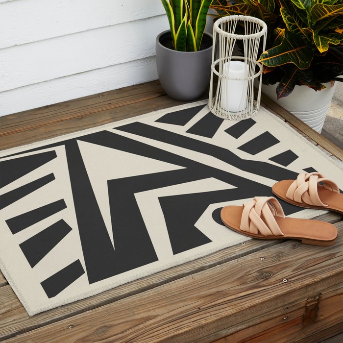 Geometrical Play 11 Outdoor Rug Gallery Image 2