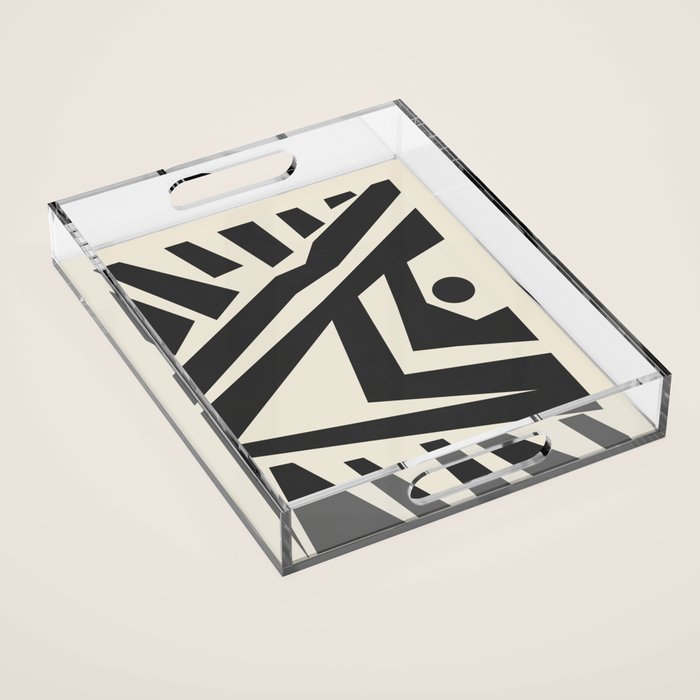 Geometrical Play 11 Acrylic Tray Gallery Image 1