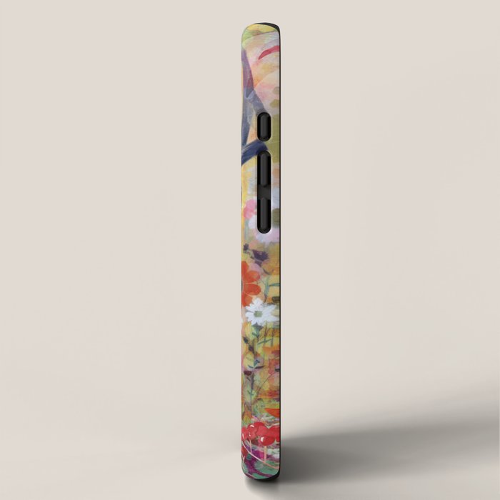 Colorful Wild Deer Indian Summer  Woodland Flora And Wildlife iPhone Case Gallery Image 2