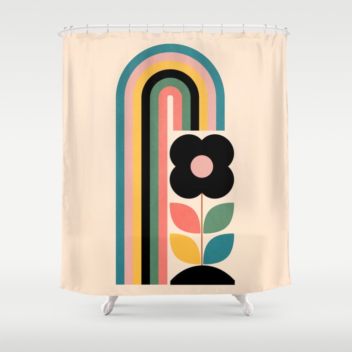 Rainbow Shower Curtain Gallery Image 1