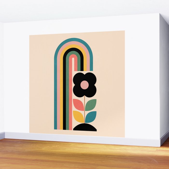 Rainbow Wall Mural Gallery Image 2
