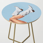 These Boots - Glitter Blue II Side Table Gallery Image 2