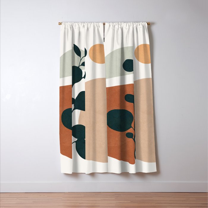 Soft Shapes V Window Curtain Gallery Image 3