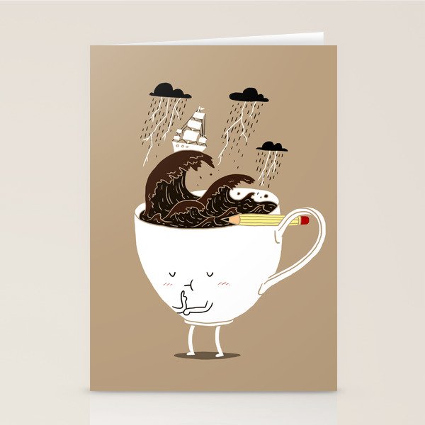 Brainstorming Coffee Stationery Card Gallery Image 2