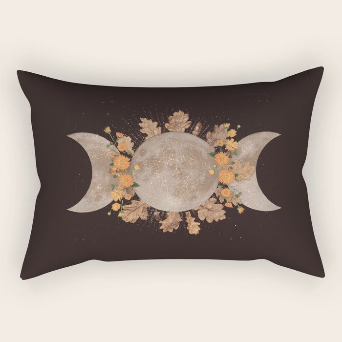 Samhain Moon  Rectangular Pillow Gallery Image 1