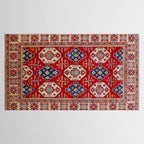 Red Forest Path Tablecloth Gallery Image 2