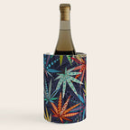 boho weed midnight Wine Chiller Gallery Image 3