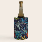 boho weed midnight Wine Chiller Gallery Image 1