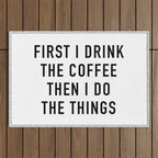 Coffee Outdoor Rug Gallery Image 1