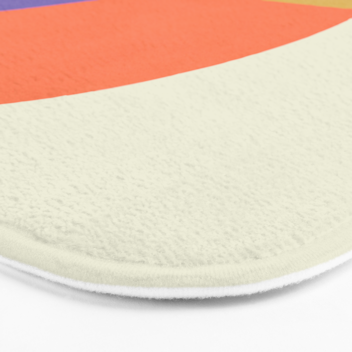 Sunset Island - Vibrant Colors Bath Mat Gallery Image 3