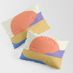 Sunset Island - Vibrant Colors Pillow Sham Gallery Image 3