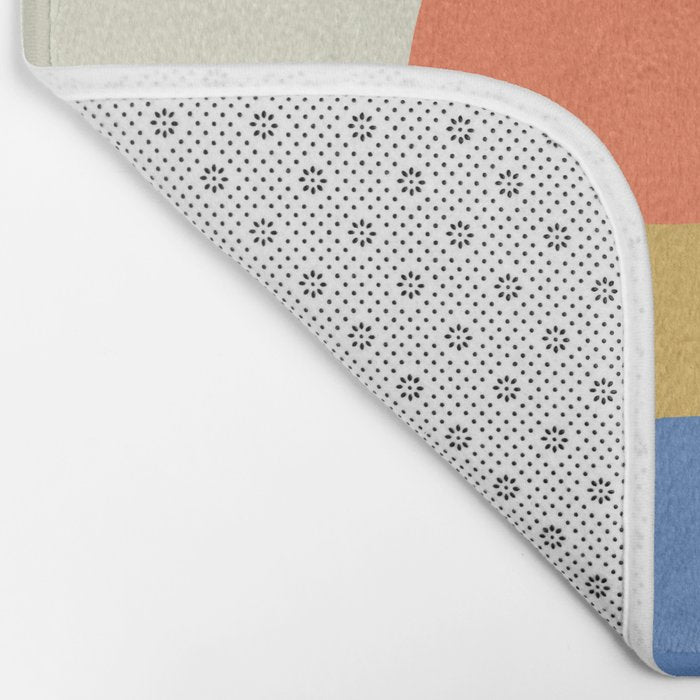 Sunset Island - Vibrant Colors Bath Mat Gallery Image 2