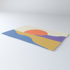 Sunset Island - Vibrant Colors Rug Gallery Image 3