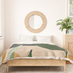 Abstract Art Tropical Leaves 8 Duvet Cover Gallery Image 3