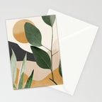 Abstract Art Tropical Leaves 8 Stationery Card Gallery Image 2