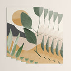 Abstract Art Tropical Leaves 8 Wrapping Paper Gallery Image 3