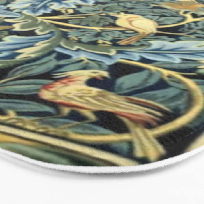 William Morris Birds and Acanthus Bath Mat Gallery Image 3