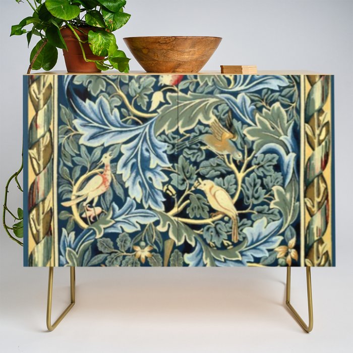 William Morris Birds and Acanthus Credenza Gallery Image 1