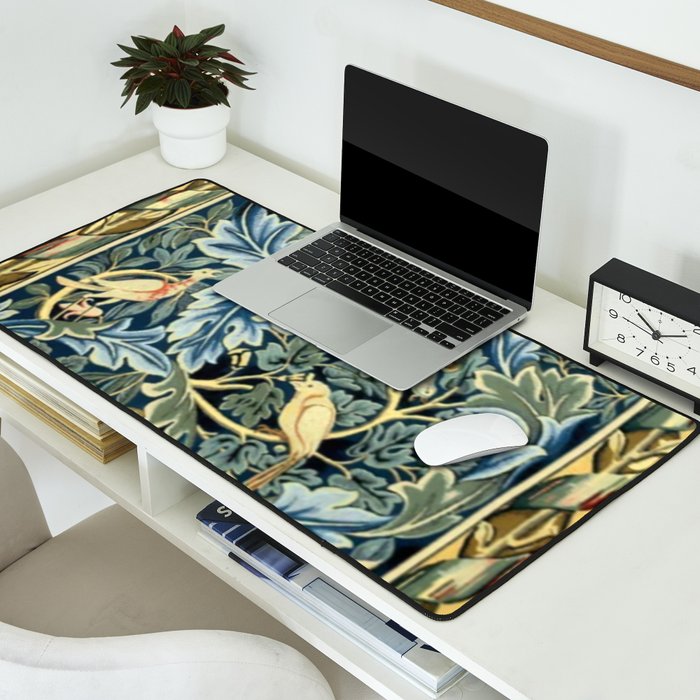 William Morris Birds and Acanthus Desk Mat Gallery Image 2