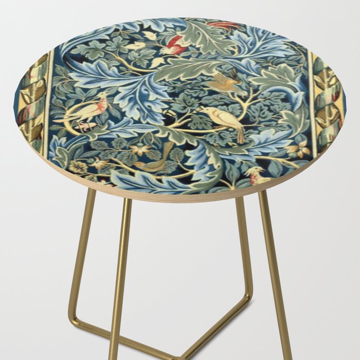 William Morris Birds and Acanthus Side Table Gallery Image 2