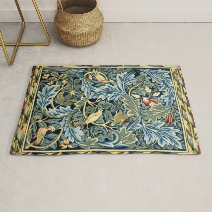 William Morris Birds and Acanthus Rug Gallery Image 1