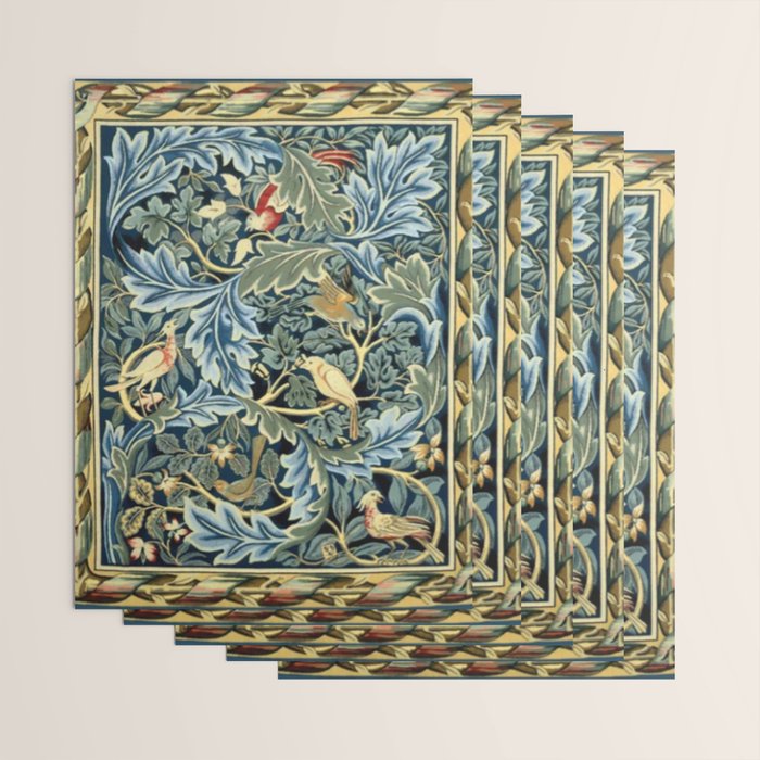 William Morris Birds and Acanthus Wrapping Paper Gallery Image 3