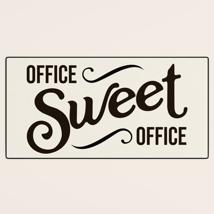 Office Sweet Office Desk Mat Gallery Image 3