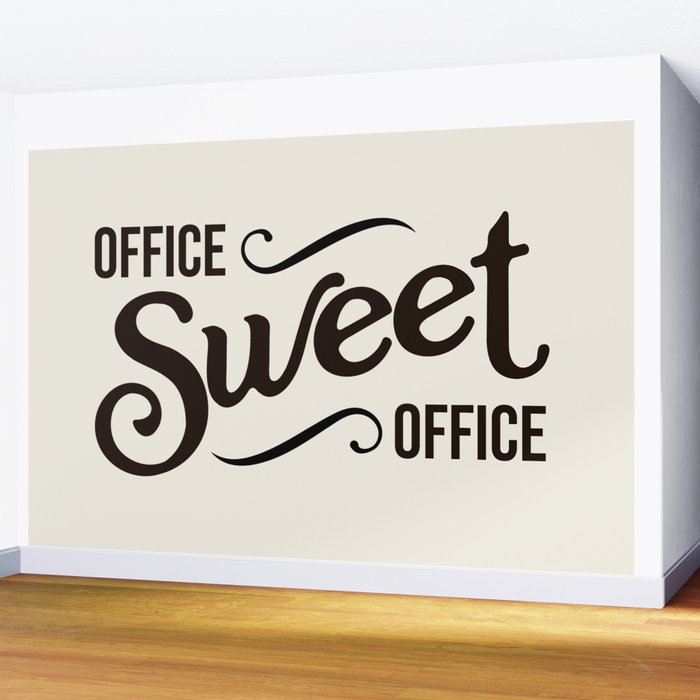 Office Sweet Office Wall Mural Gallery Image 2