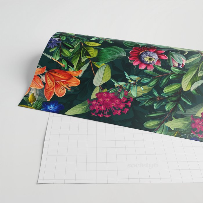 Dark Garden VI Wrapping Paper Gallery Image 2