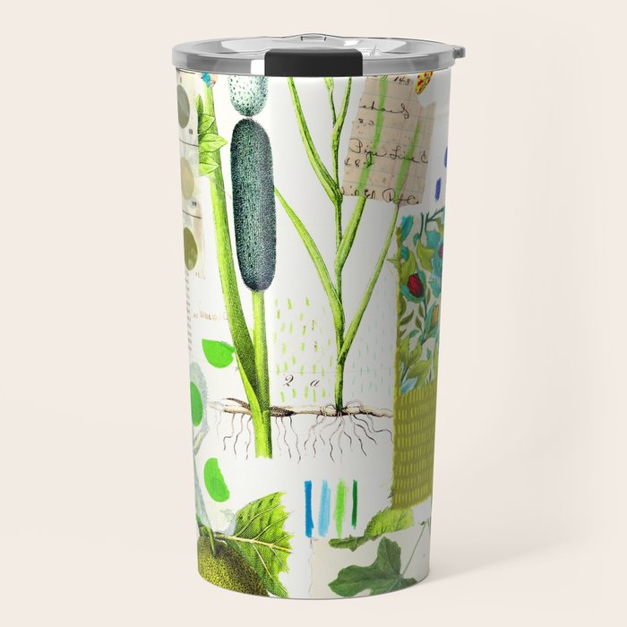 Green Botanical by Pam Smilow Travel Mug Gallery Image 1