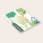 Green Botanical by Pam Smilow Notebook Gallery Image 2