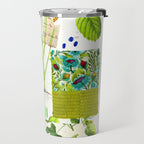 Green Botanical by Pam Smilow Travel Mug Gallery Image 2