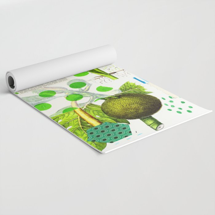 Green Botanical by Pam Smilow Yoga Mat Gallery Image 2
