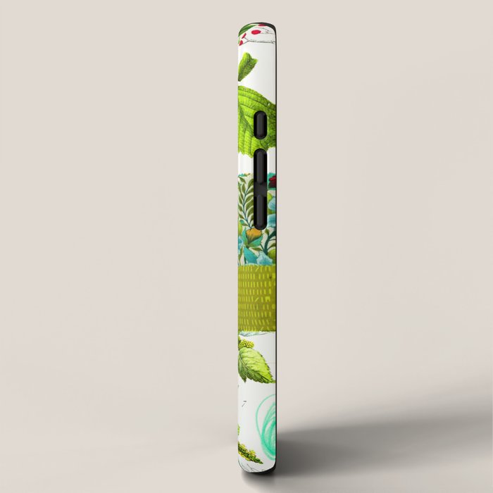 Green Botanical by Pam Smilow iPhone Case Gallery Image 2