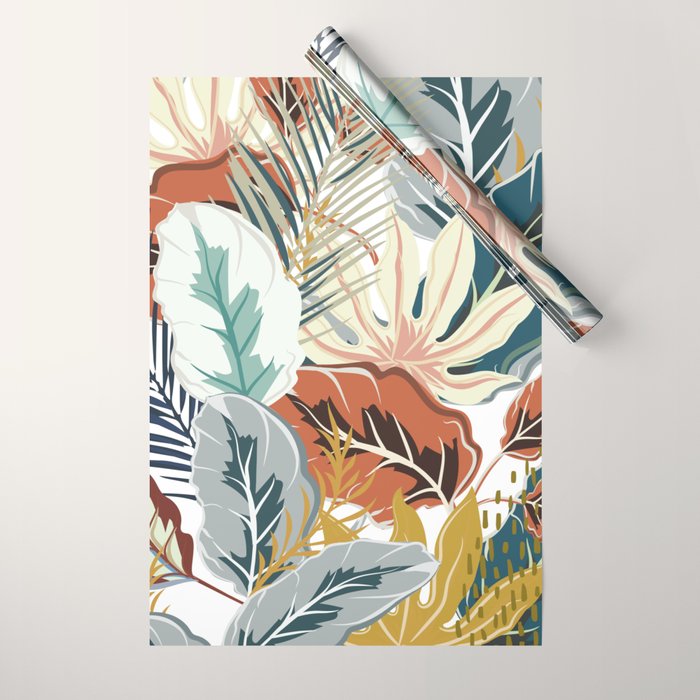 Tropical Wild Jungle Wrapping Paper Gallery Image 1