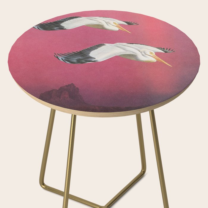 Pelicans in Space Side Table Gallery Image 2