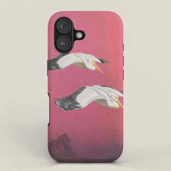 Pelicans in Space iPhone Case Gallery Image 1