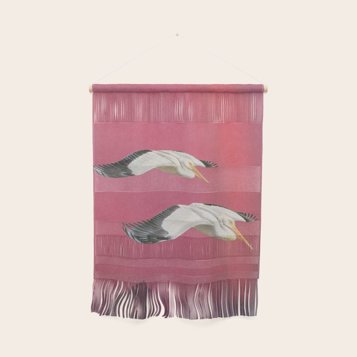Pelicans in Space Wall Hanging Gallery Image 1
