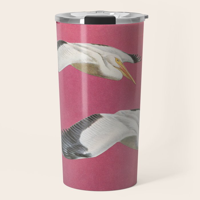 Pelicans in Space Travel Mug Gallery Image 1
