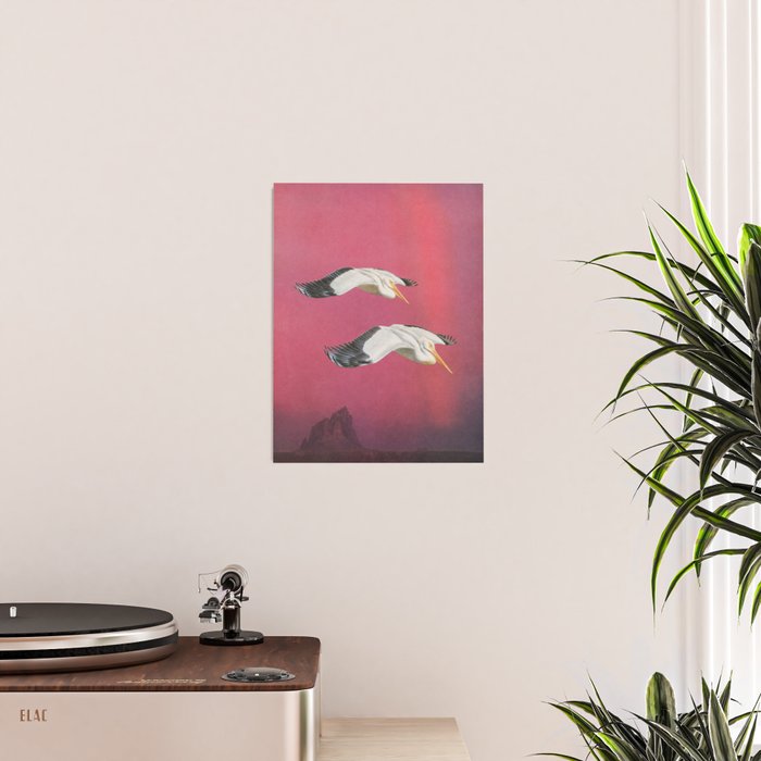 Pelicans in Space Poster Gallery Image 2