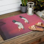 Pelicans in Space Outdoor Rug Gallery Image 2