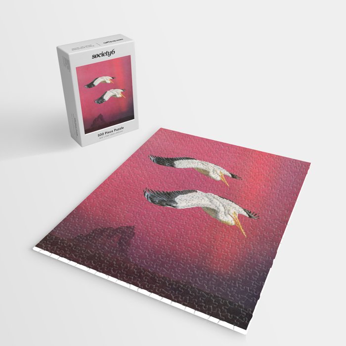 Pelicans in Space Jigsaw Puzzle Gallery Image 2
